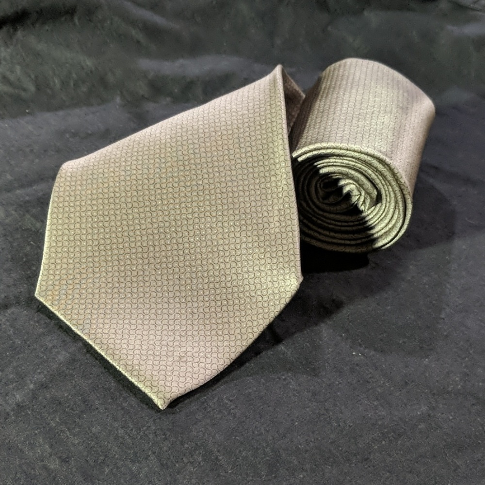 Silver and Grey Necktie